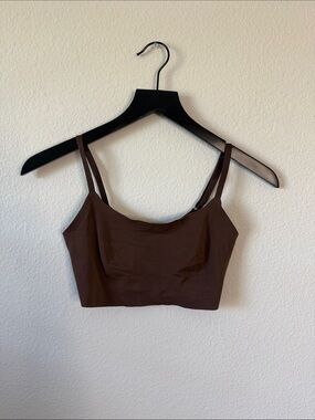 True & Co. Brown Seamless Unlined Bralette Size S